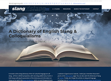 a dictionary of slang
